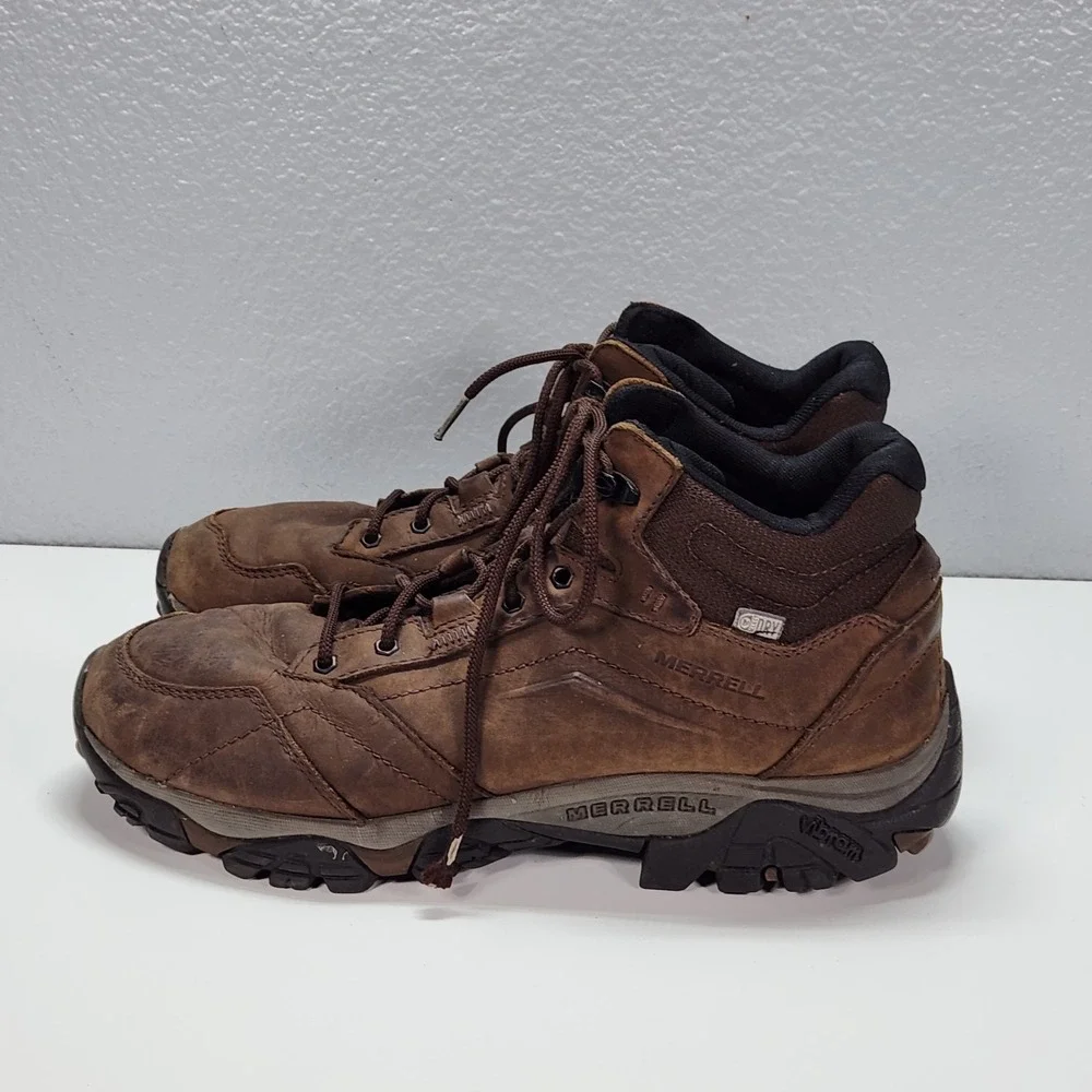 Merrell Moab Adventure Mid Waterproof Hiking Boots J91819 Mens US 12 *No Insoles